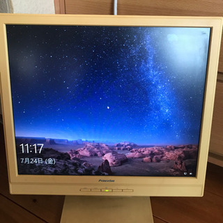 上げます　取りに来て！　17インチ　TFT LCDモニター