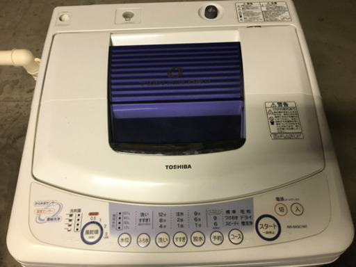 超美品　東芝洗濯機　AW-60GC 6.0kg