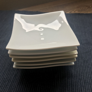 【新品未使用】橘吉（たち吉）小皿6点セットの画像