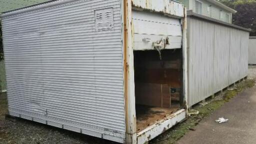 【商談成立】物置、ガレージ、保管庫、コンテナ