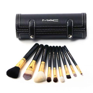 ‼️早い者勝ち MAC メイクブラシ 9本セット&専用鏡付きケース!
