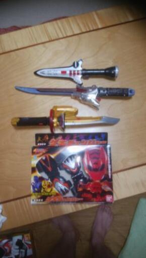 スーパー戦隊のおもちゃいろいろ