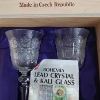 BOHEMIA Hand-cut lead crystal チェコ製