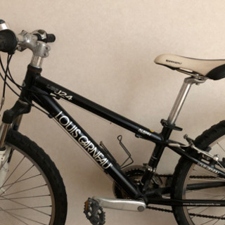 （受付終了）中古 ルイガノ自転車 ブラック 24インチ 