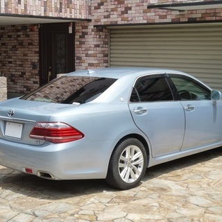 検査3年3月クラウンハイブリッド後期 寒冷地仕様/HDDナビ/地デジ/バックカメラ/Bluetooth/スマートキー/純正エンジンスターター/クルコン/ETCの画像