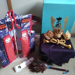 端午の節句　兜　水筒 