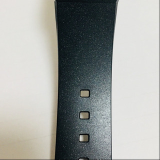 超希少　美品 SWATCH  スウォッチ CASIO カシオ ブラックラメ シリコンバンドの画像