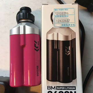 Daiwa 電動リール専用バッテリー　充電器3点セット