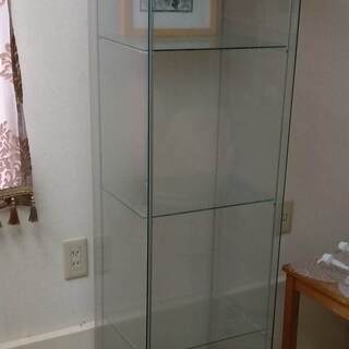 【取引中】IKEA の透明ショーケース