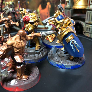 ミニチュアペイント教室の画像