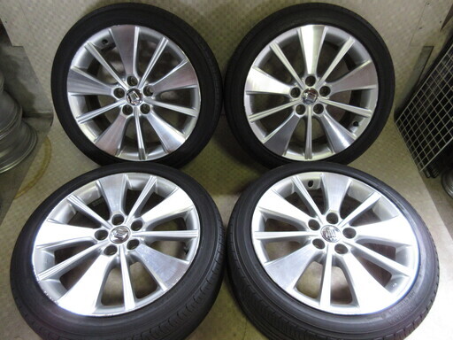 225/45R18 クラウン純正　アルミホイールセット　美品!!