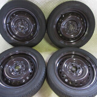 165/55R14 タイヤ付き鉄ホイールセット!! 4本