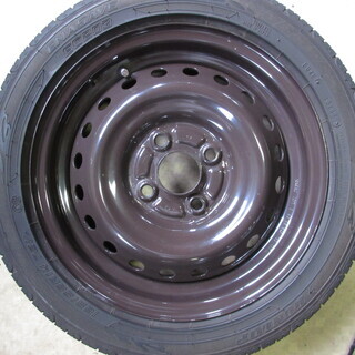 165/55R14 タイヤ付き鉄ホイールセット!! 4本