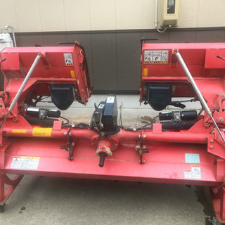 ニプロ ウイングハロー WRS3100BE 耕運幅 3100mm 日農工 01ヒッチ 電動 リモコン ウィングハロー 折りたたみ 中古の画像