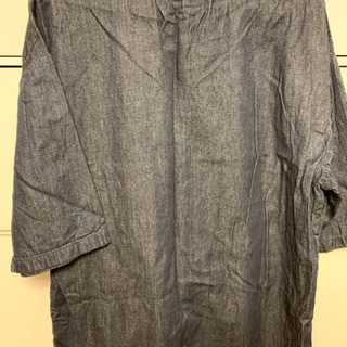 デニムカラーTシャツの画像