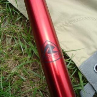 最終値下げ!!レア! ローベンス タープ ポール　240cm　廃盤　艶有ワインレッドの画像