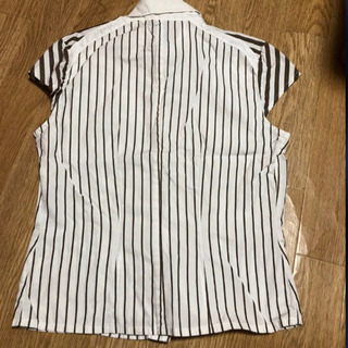 MONCLER/モンクレール  ボタンダウンボーダーカットソー/Sの画像