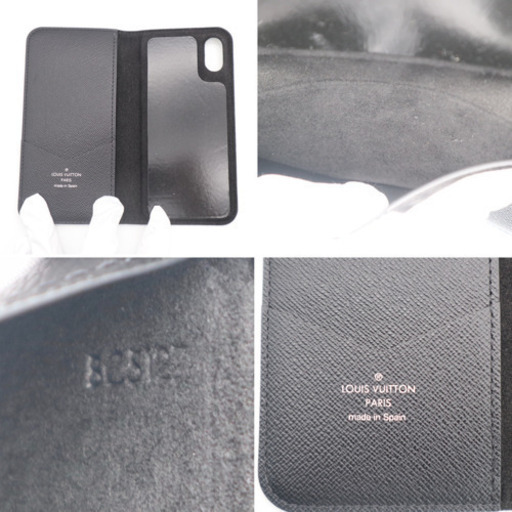 《LOUIS VUITTON/iPhoneX/XSケース フォリオ》A 極美品