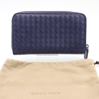 BOTTEGA VENETA/イントレチャート ラウンドファスナー》ABランク