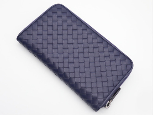 《BOTTEGA VENETA/イントレチャート ラウンドファスナー》ABランク