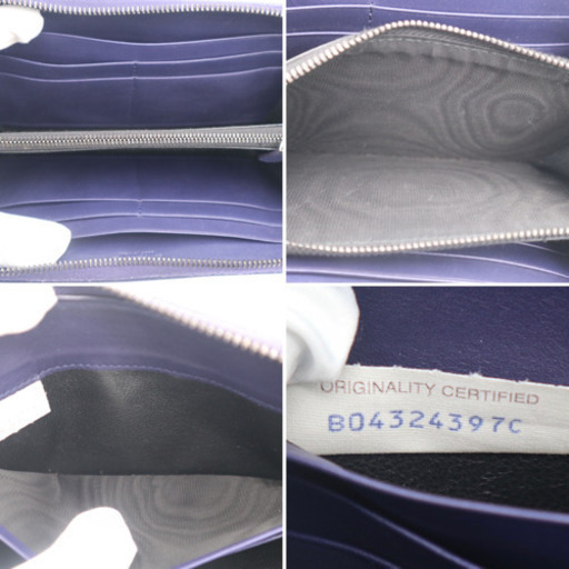 《BOTTEGA VENETA/イントレチャート ラウンドファスナー》ABランク