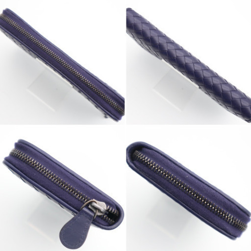 《BOTTEGA VENETA/イントレチャート ラウンドファスナー》ABランク