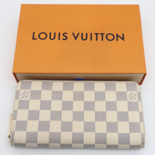 《LOUIS VUITTON/長財布 ダミエ ジッピーウォレット》Bランク 箱