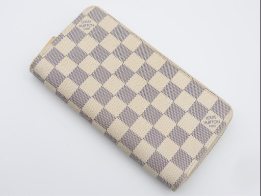 《LOUIS VUITTON/長財布 ダミエ ジッピーウォレット》Bランク 箱