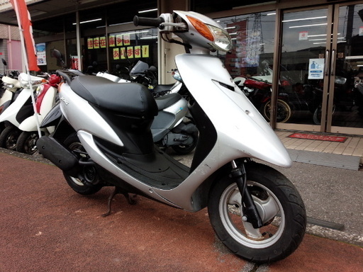 NO.3351　ＪＯＧ（ジョグ） ２サイクルエンジン ディスクブレーキ　シルバー　☆彡