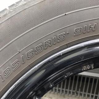 30系プリウス 後期 純正ホイール&タイヤ4本セットの画像