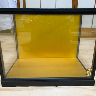 中古人形ケース　ガラスケース