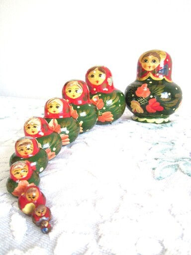 PUCKY マトリョーシカ人形 e1a1b7a98a7312ec2a037cffd9d629