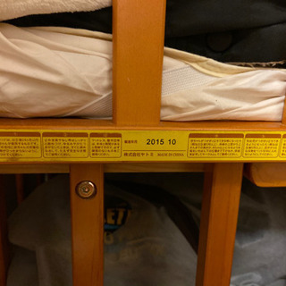 ヤトミ中古ベビーベッド120×70cmの画像