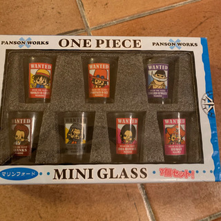 ワンピース　パンソンワークス　ミニグラスセット
