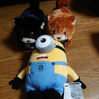 追加あり ジョリードール ぬいぐるみ ミニカー  ミニオンズ 柴犬 おもちゃ詰め合わせの画像