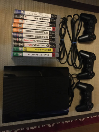 PS3本体 CECH-4000B（250GB）ソフト10本付き