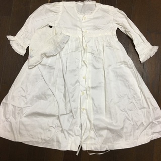 新生児♡セレモニードレス♡帽子付き