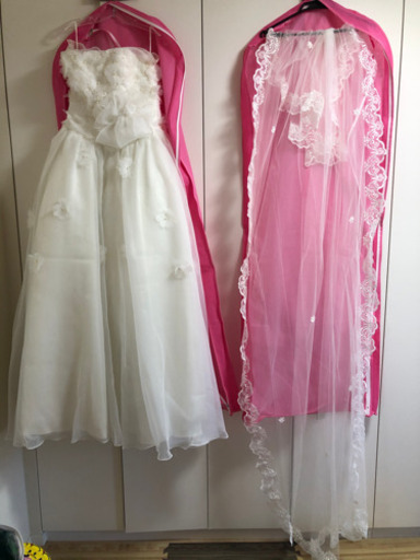ウェディングドレス他 6点セット