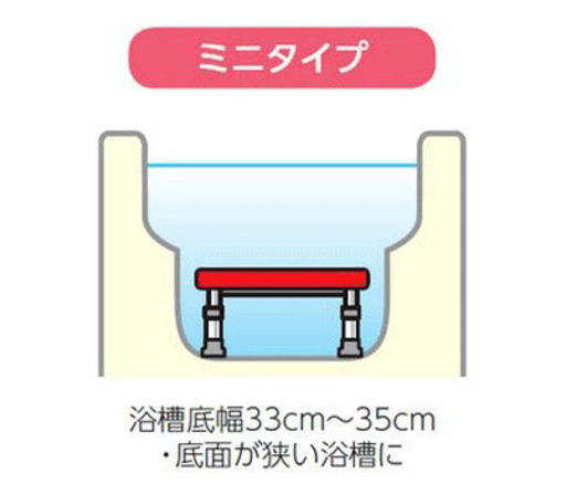 介護用浴槽台  安寿 ステンレス製浴槽台R “あしぴた” ミニソフト15-20