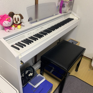 電子ピアノ ホワイト 椅子はつきません