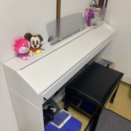 電子ピアノ ホワイト 椅子はつきません