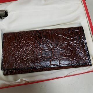 未使用保管品/革製　財布とベルトセットの画像