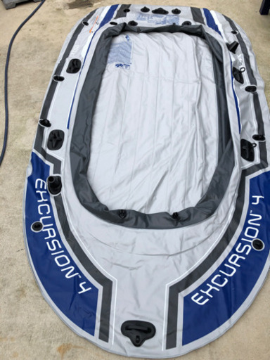 ゴムボート・船外機フレーム・船外機