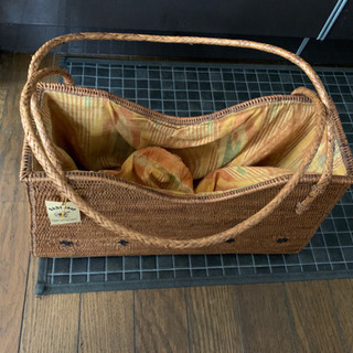 藤バッグ