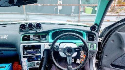 クレスタ　ルーランG 後期　内装 jzx100 クレスタ（トヨタ）2．0スーパールーセントL ホワイト