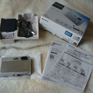 【中古良品】元箱付♪ SONY ソニー Cyber-Shot DSC-TX30 (シルバ色)