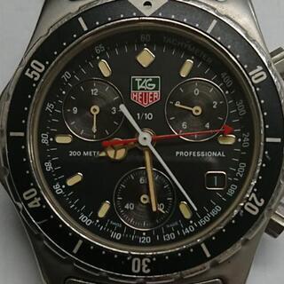 ※値下げしました。ジャンク:TAG Heuer：タグホイヤー　クォーツ クロノ・クイックチェンジャー不良。の画像