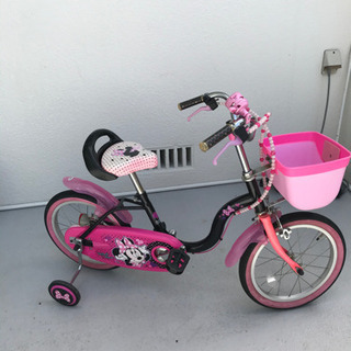 子ども ミニーちゃん 自転車 16インチ ※福岡直接取引の場合