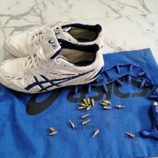 処分予定！陸上競技シューズ23.5　の画像