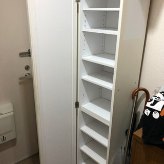 等身大鏡付、下駄箱